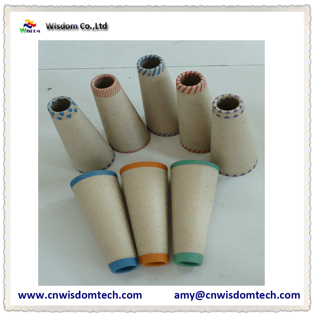 textile yarn paper cone  taper tube pagoda paper cone 4.20